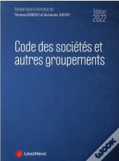 Code Des Societes Et Autres Groupements 2022