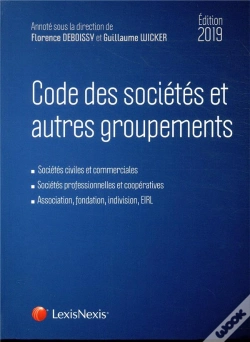 Capa do artigo Code Des Sociétés Et Autres Groupements (Édition 2019)
