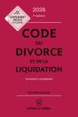 Code Du Divorce Et De La Liquidation : Annoté Et Commenté (Édition 2026) - Preview