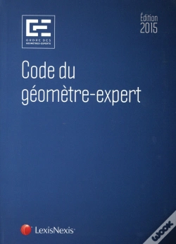 Capa do artigo Code Du Géomètre Expert (Édition 2015)