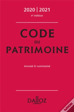 Capa do artigo Code Du Patrimoine, Annoté Et Commenté (Édition 2020)