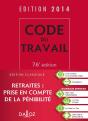 Code Du Travail 2014 - 76<Sup>E</Sup> Ed. - Preview
