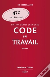 Capa do artigo Code Du Travail Annoté (Édition 2024-2025)