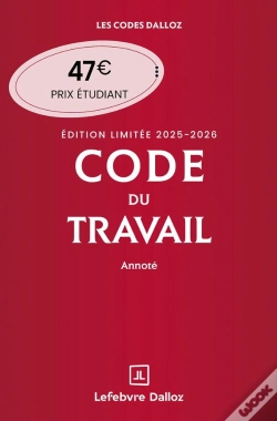Capa do artigo Code Du Travail Annoté (Édition 2025-2026)