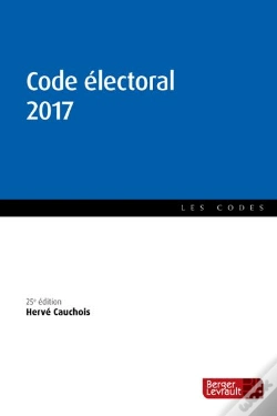 Capa do artigo Code Electoral 2017 25e Edition