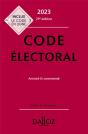 Code Électoral Annoté Et Commenté (Édition 2023) - Preview