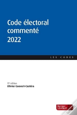 Capa do artigo Code Électoral Commenté (Édition 2022)