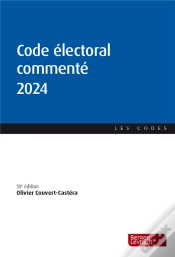 Capa do artigo Code Électoral Commenté (Édition 2024)
