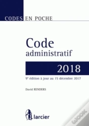 Capa do artigo Code En Poche - Code Administratif 2018