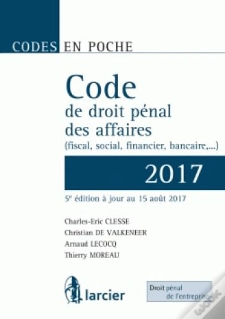 Capa do artigo Code En Poche - Code De Droit Penal Des Affaires 2017