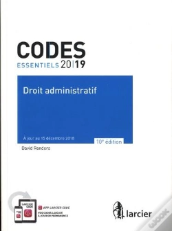 Capa do artigo Code Essentiel - Code Administratif 2019 - A Jour Au 15 Decembre 2018