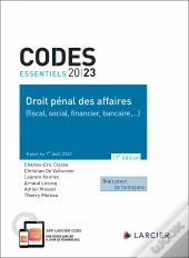 Code Essentiel Droit Penal Des Affaires 2023