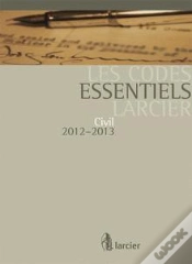 Capa do artigo Code Essentiel Larcier - Civil 2012-2013
