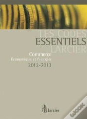Capa do artigo Code Essentiel Larcier - Commerce 2012-2013