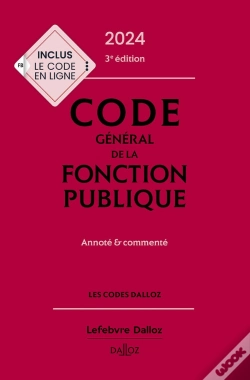 Capa do artigo Code Général De La Fonction Publique : Annoté Et Commenté (Édition 2024)