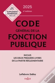 Capa do artigo Code Général De La Fonction Publique : Annoté Et Commenté (Édition 2025)