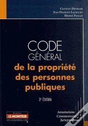 Capa do artigo Code Général De La Propriété Des Personnes Publiques (3e Édition)