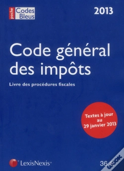Capa do artigo Code General Des Impots 2013