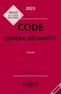 Capa do artigo Code General Des Impots 2023, Annote. 32e Ed.
