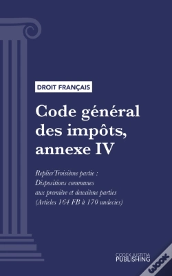 Capa do artigo Code General Des Impots, Annexe Iv