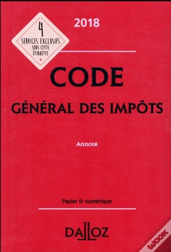 Capa do artigo Code Général Des Impôts ; Annoté (Édition 2018)