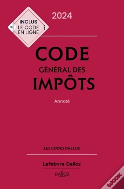 Capa do artigo Code Général Des Impôts, Annoté (Édition 2024)
