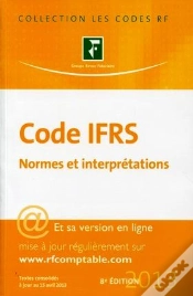 Capa do artigo Code Ifrs 2013 Et Sa Version Internet.