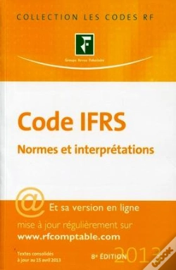 Capa do artigo Code Ifrs 2013 Et Sa Version Internet.