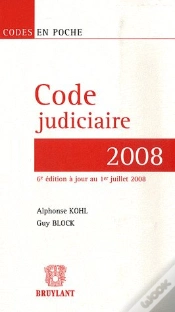 Capa do artigo Code Judiciaire 2008 (6e Édition)