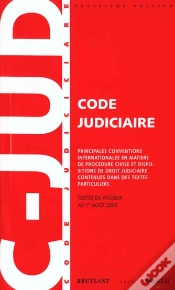 Capa do artigo Code Judiciaire ; 3e Edition