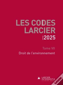 Capa do artigo Code Larcier Tome 7 : Droit De L'Environnement