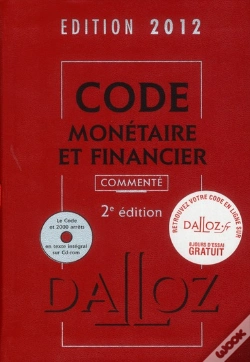 Capa do artigo Code Monétaire Et Financier Commenté (Édition 2012)
