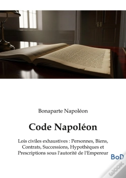 Capa do artigo Code Napoleon - Lois Civiles Exhaustives Perso
