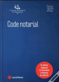 Capa do artigo Code Notarial (Édition 2022)