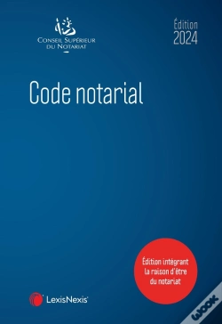 Capa do artigo Code Notarial (Édition 2024)
