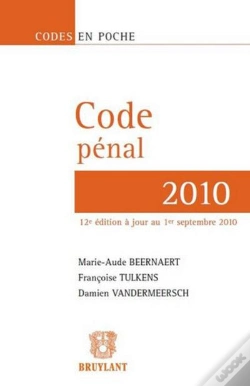 Capa do artigo Code Penal 12eme Edition