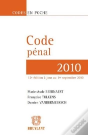 Capa do artigo Code Penal 12eme Edition