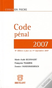 Code Pénal 2007 (9e Édition)