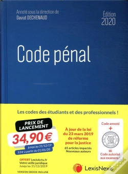 Capa do artigo Code Penal 2020