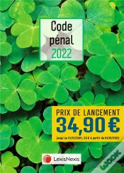 Capa do artigo Code Penal 2022 - Jaquette 1
