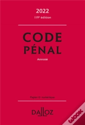 Capa do artigo Code Pénal Annoté : Édition 2022 (119e Édition)