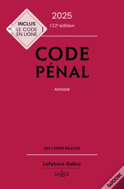 Capa do artigo Code Pénal : Annoté (Édition 2025)