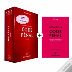 Capa do artigo Code Pénal Annoté + Supplément "Loi Narcotrafic" Inclus (Édition 2026)