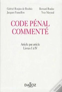 Capa do artigo Code Penal Commenté ; Article Par Article, Livres I À Iv