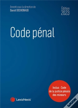 Capa do artigo Code Pénal (Édition 2023)