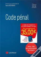 Capa do artigo Code Pénal (Édition 2025)