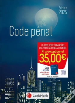 Capa do artigo Code Pénal (Édition 2025)