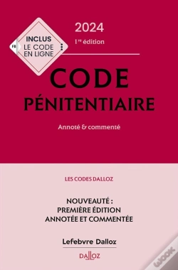 Capa do artigo Code Penitentiaire 2024 : Annoté Et Commenté (Édition 2024)