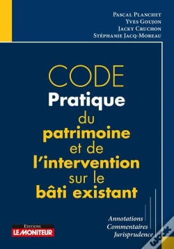 Capa do artigo Code Pratique Du Patrimoine Et De L'Intervention Sur Le Bâtiment Existant