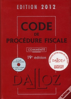Capa do artigo Code Procedure Fiscale Commente 2012+Cd